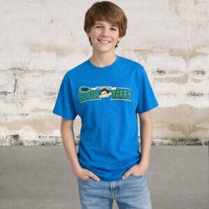 Abba Zaba's Hanes Unisex Blue Graphic Tee Size Small